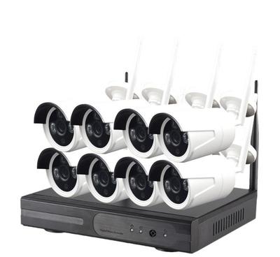 无线监控设备套装 4/8路WiFi网络高清家用一体机全面解析